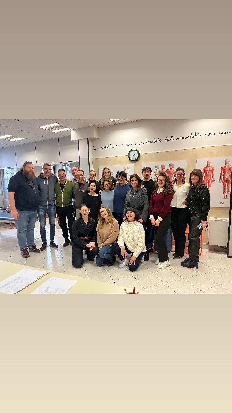 La classe il giorno dell'esame MCB — 14 gennaio 2026