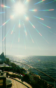 Sole in navigazione
